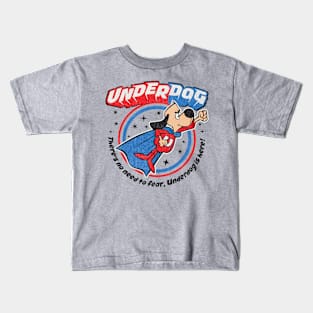 Underdog Is Here Worn Lts Kids T-Shirt